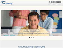 Tablet Screenshot of carl-duisberg-almanca-kurslari.com